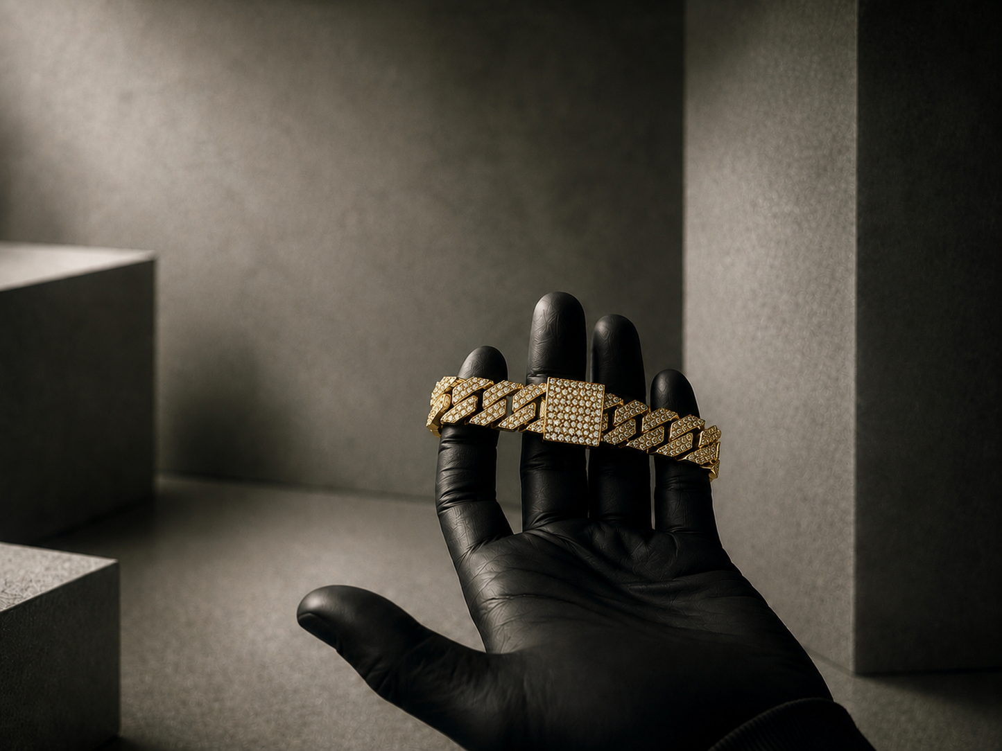 Hip/Hop Style Iced Out Bracelet