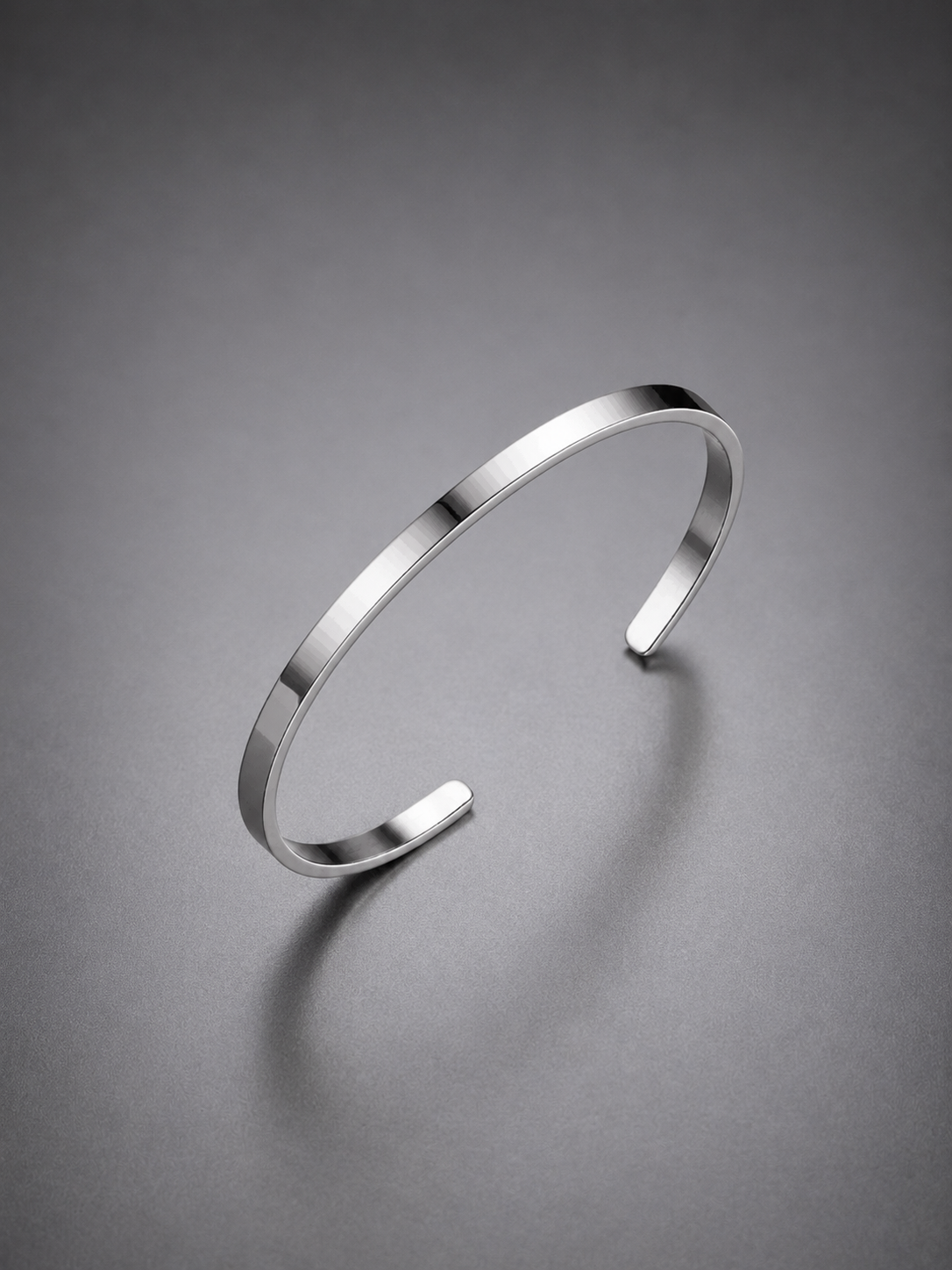 3MM Stainless Steel Cuban Chain Bracelet for Men