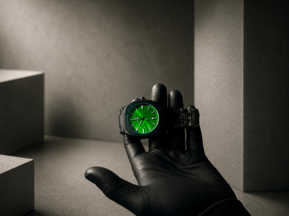 Hoursy Green Dial Luxury Watch