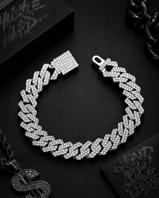 Hip/Hop Style Iced Out Bracelet