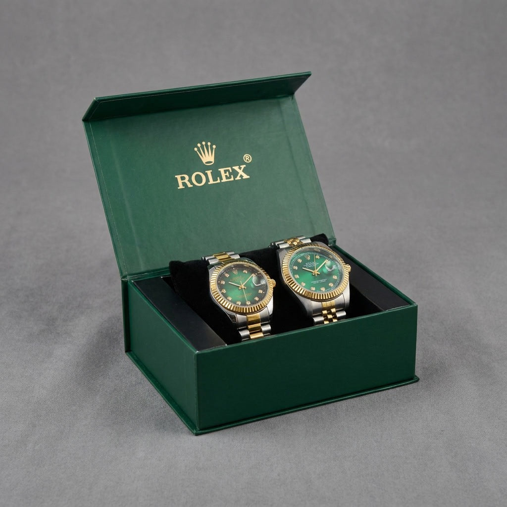 Luxury Couple Watch Set