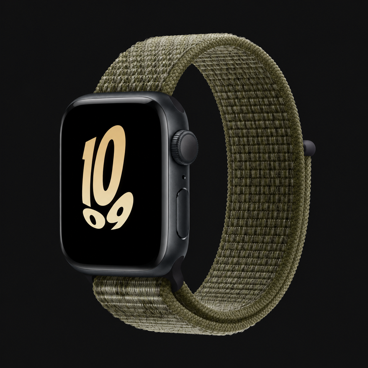 Premium Blue Nylon Loop Smartwatch Strap