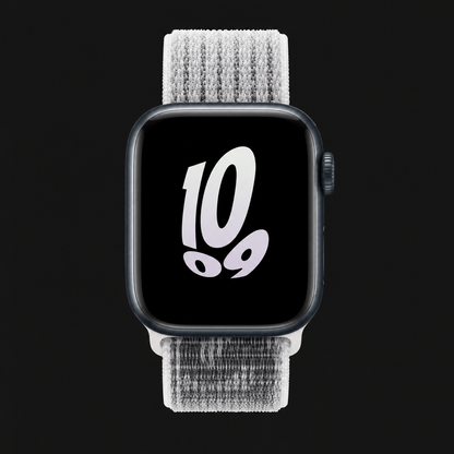 Premium Blue Nylon Loop Smartwatch Strap