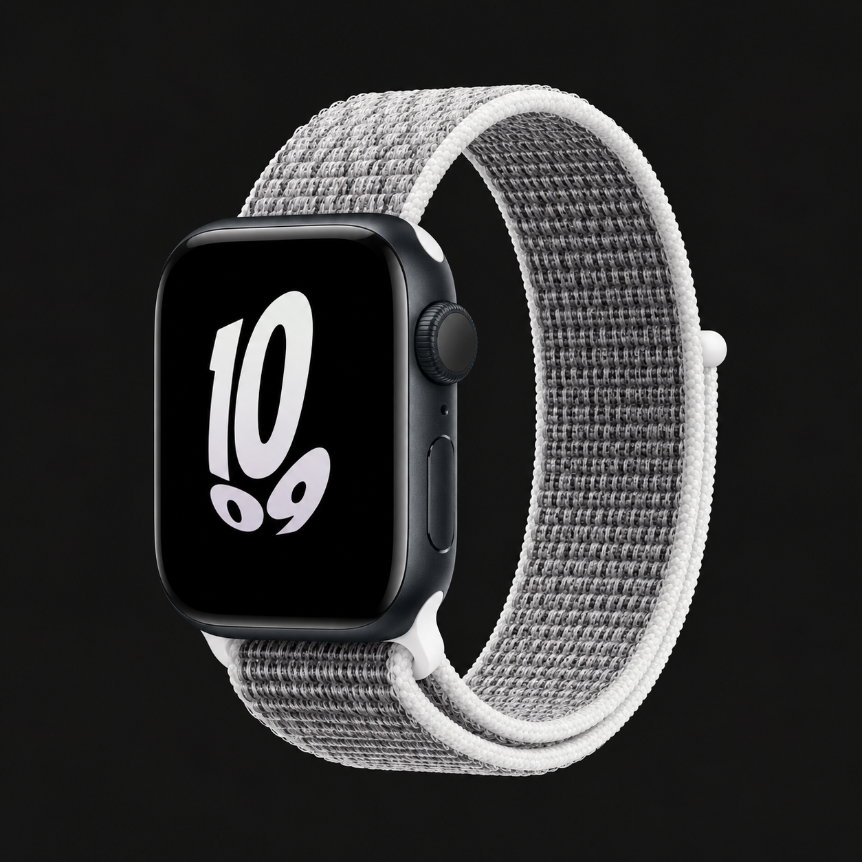 Premium Blue Nylon Loop Smartwatch Strap