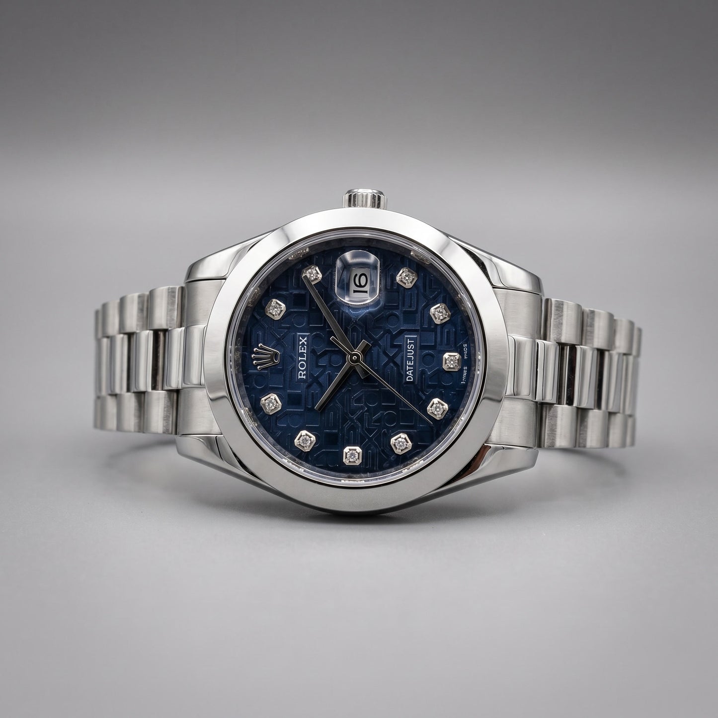 Luxury Silver Stainless Steel Watch