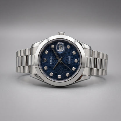 Luxury Silver Stainless Steel Watch