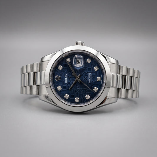 Luxury Silver Stainless Steel Watch
