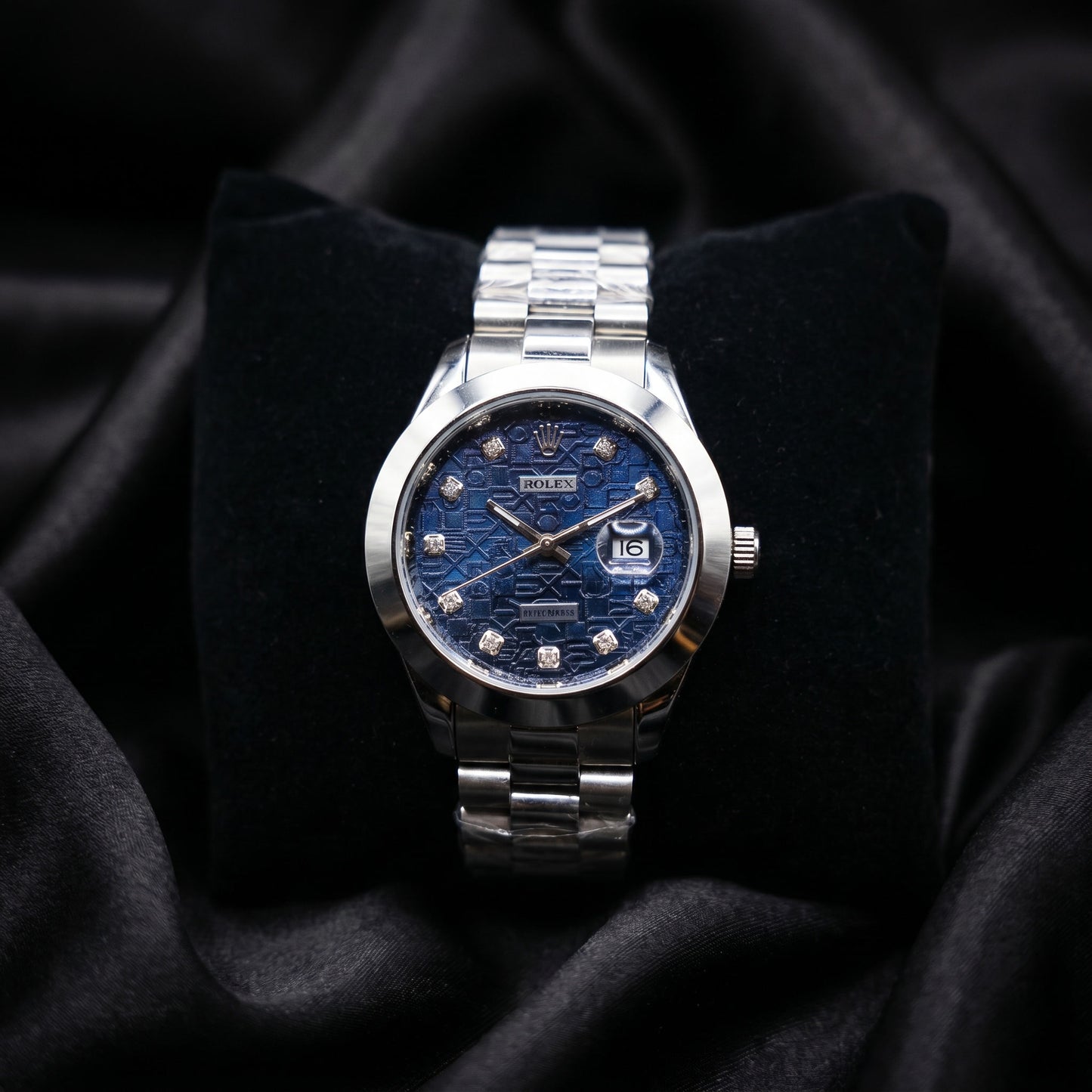 Luxury Silver Stainless Steel Watch