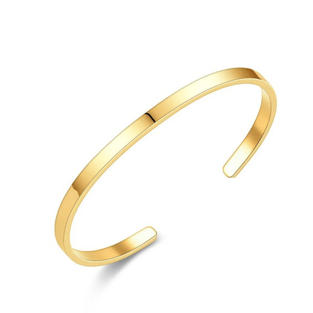 3MM Stainless Steel Cuban Chain Bracelet for Men