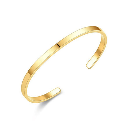 3MM Stainless Steel Cuban Chain Bracelet for Men