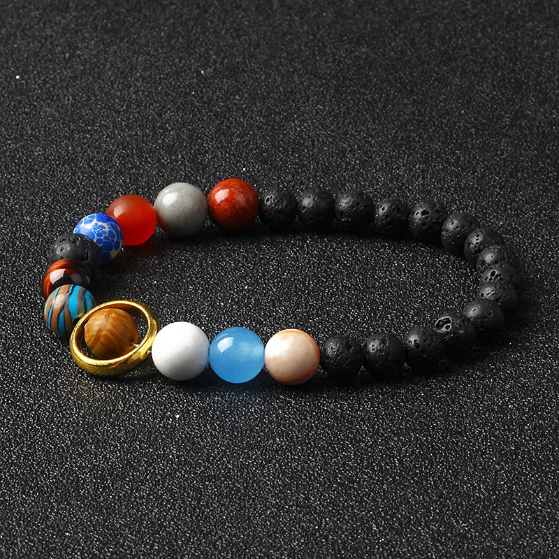 Libra Solar System Natural Stone Bracelet